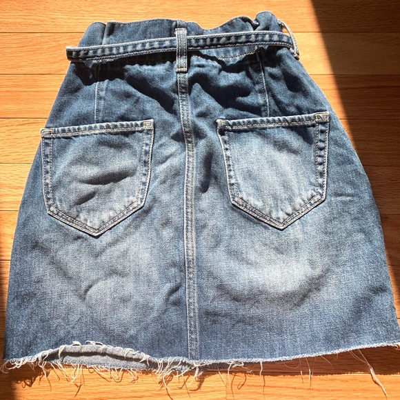Denim Skirt (with tie) from Hollister! - Picture 3 of 3